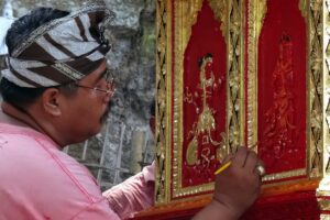 Kunsthandwerker in Ubud