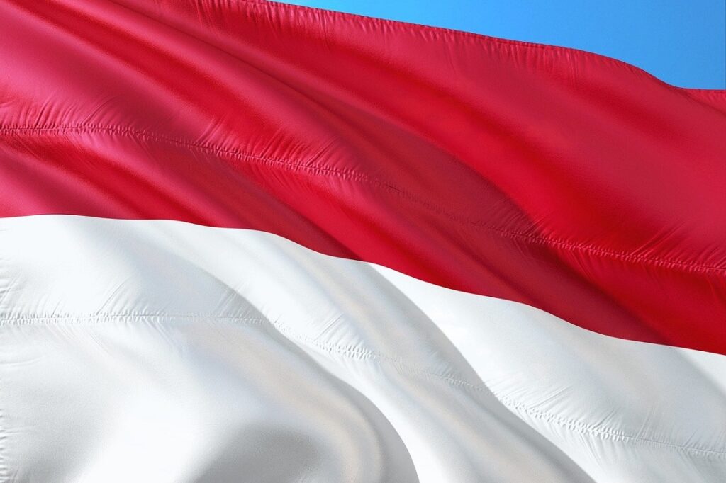 Indonesische Flagge